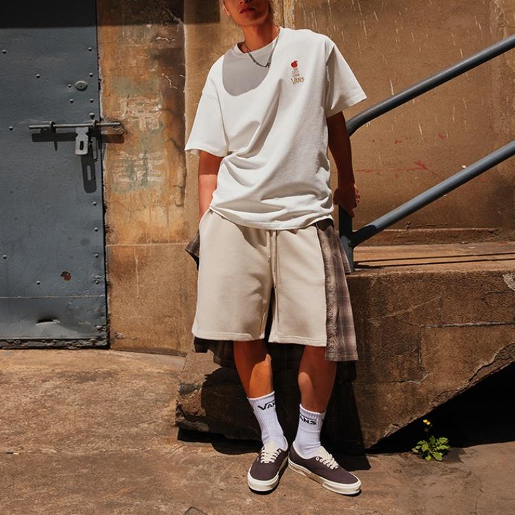 New Vans x YISHUJIA,LIANMINGKUAN T Shirt Unisex Ecru VN000RNRFS8