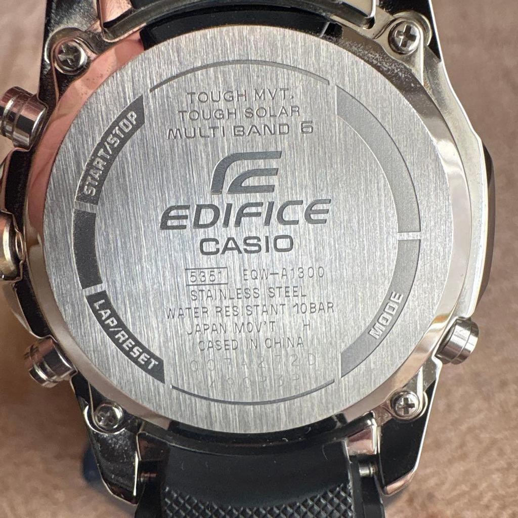 Used Seiko Casio Edifice Radio Solar