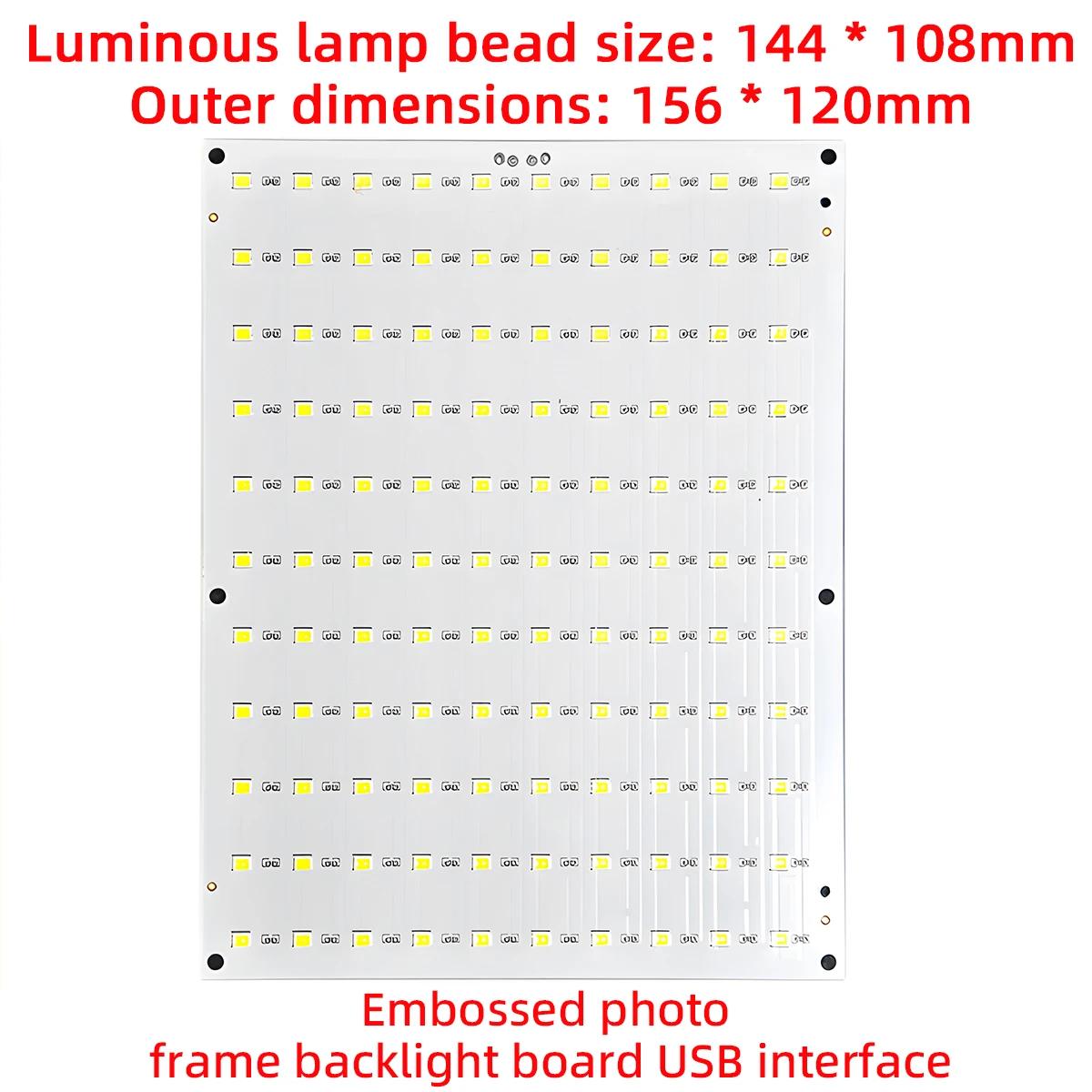 

For Bambu CMYK LED Backlight Board 5V1A USB-C Power Supply 10x11 110 bit