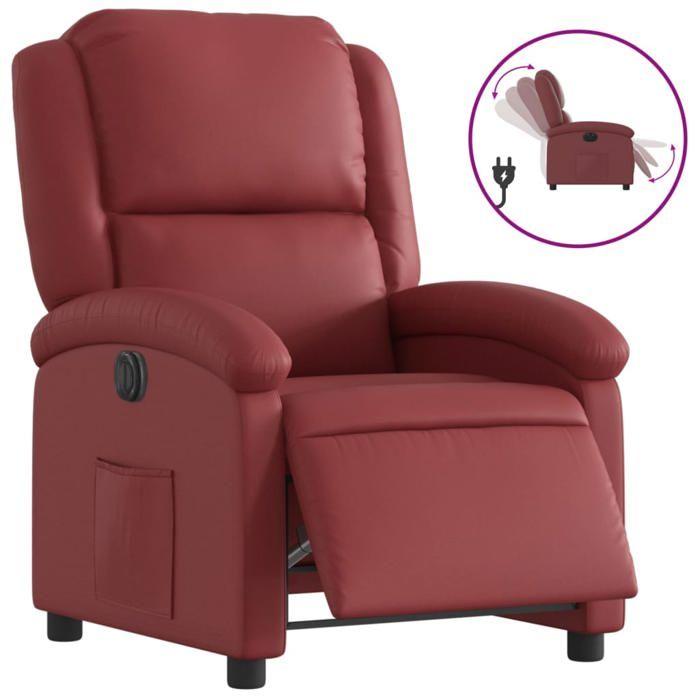 VidaXL Electric Recliner, Relaxation Chair with Adjustable Backrest and Footrest, Living Room Seat, Modern, 3204216