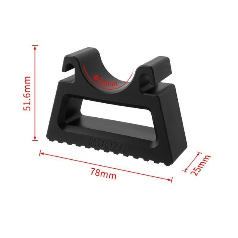 Multi-functional Quick-Release Bicycle Handlebar Mount with Anti-slip Strap & Inverted Parking Stabilizer Repair Tool