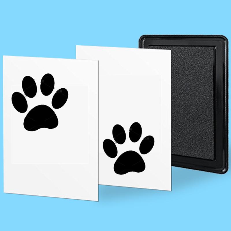 Pet Products Unique Pet Dog Cat Paw Prints Pad Born Baby Clean Recyclable Inkless Hand Print And Footprint Ink Pad