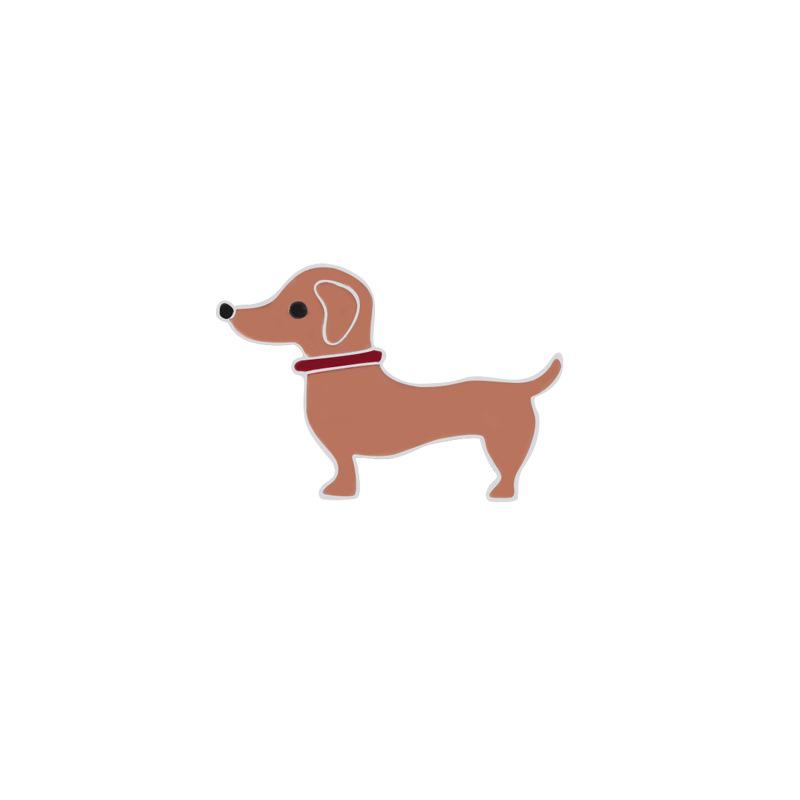Cartoon Animal Brooch: Cute Dog Pin Badge for Shirts, Sweaters, Jeans - 10 Styles