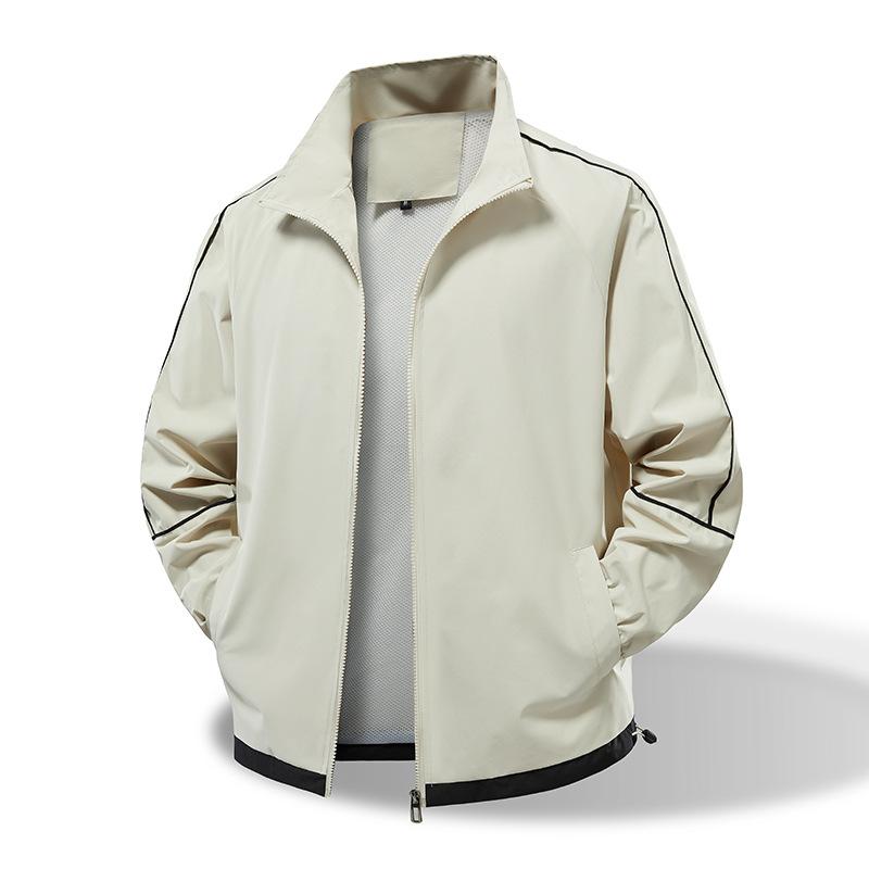 

Свободный жакет с воротником-стойкой, простой и универсальный, повседневная одежда, жакет с длинными рукавами для верхней одежды XS белый