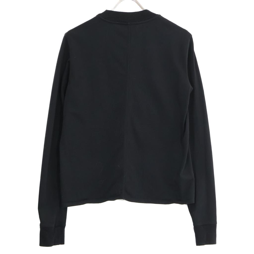 The Row AN403 Belfast Top Long Sleeve T-shirt/ Tops S blackUsed