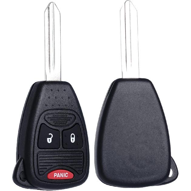 Key Fob Replacement Fits for Dodge Ram 1500 2500 3500 2006 2007 2008 Dakota Magnum Durango Nitro Charger Avenger Caliber Jeep Wrangler Patriot Grand