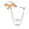 Fashion Metal Rhinestone Brooch for Women and Men Tasse Animal Lapel Pins Eagle Deer Wings Design Collar Pin Jewelry Gifts