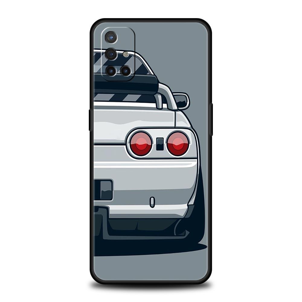 Japan JDM Sports Car Phone Case For OnePlus 10 9 Pro 9T 10R 9R 9RT 8T 8 7 6T 7T Nord 2T CE 2 5G N200 N10 N100 Silicone Cover