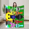 Sprunk Game Blankets Cute Cartoon Flannel Funny Warm Throw Blankets for Coverlet Spring/Autumn