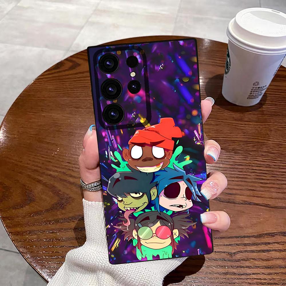 GorillazS Band Phone Case For Samsung S25 Edge S24 S23 S22 S21 S20 Ultra Plus Fe Galaxy A54 A53 A34 A25 A16 Silicon Cover