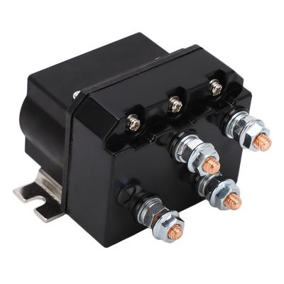 Electric Winch Relay 250A ABS Housing Waterproof Copper Contact Brass Coil Winch Relay Contactor