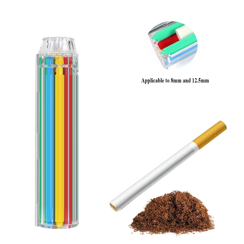 8MM/12.5MM Manual Cigarette Rolling Machine Multiple Colors Available - No Electricity Required Making Rolling Tool