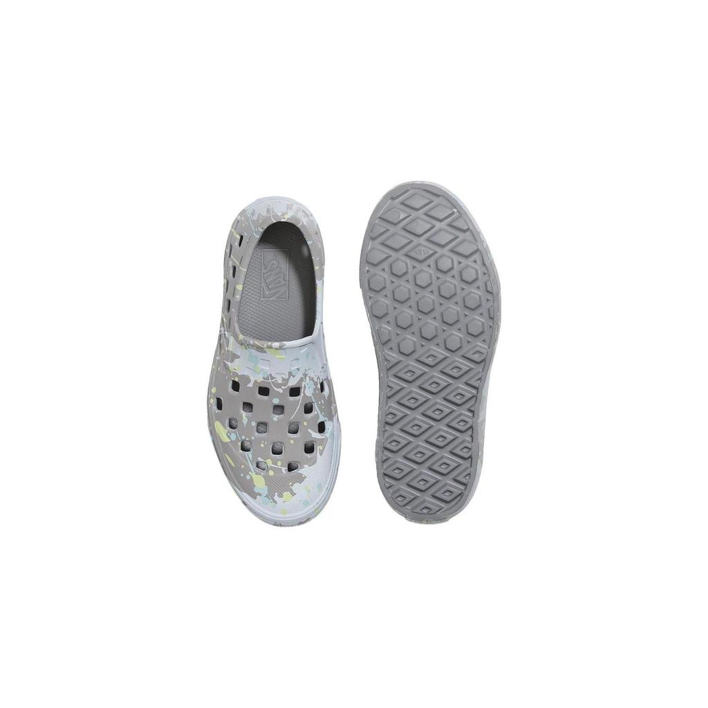 Vans Slip-On Casual Comfortable Durable Breathable Kids Sandals Kids Sandals Gray Blue VN0A4UVILLL