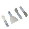 Exterior Wall Scraper and Adhesive Applicator for Grouting, Sealing, Trimming, and Leveling Windows and Doors.