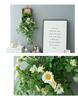 Stylish Daisy Pendant Faux Flower Vine for Indoor Wall Decoration and TV Background