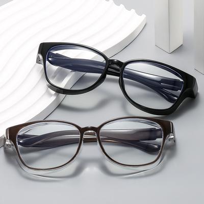 Large Square Frame Goggles Anti Blue Light Glasses Men Women Car Night Driving Sunglasses Sand-proof UV  Eyewear