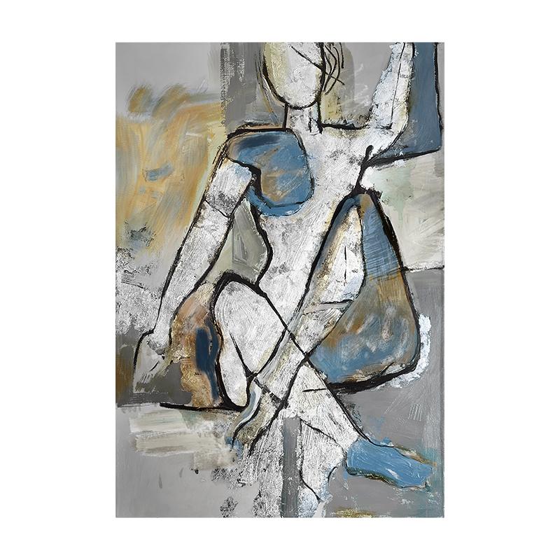 Abstract Sexy Women Back Canvas Painting Vintage Women Wall Art  Poster Print Decorative Picture Modern Living Room Home Decor Unframed