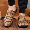 Fashion Big 47 Men's Casual Shoes Leather Men's Moccasins Loafers Outdoor Men Driving Shoes Non-slip Men's Sneakers Zapatillas Hombre