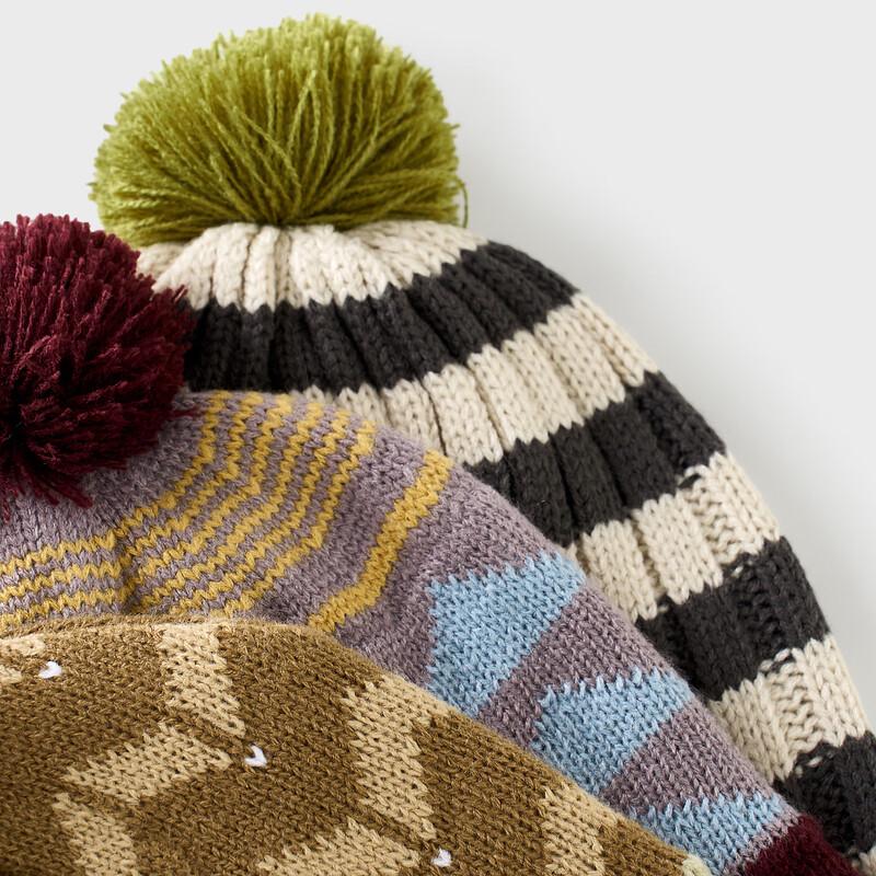 

TONGTAI Toddler Knit Beanie with Ear Protection 1-5 Years (50cm)