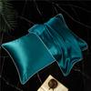 19 Momme Pure Silk Pillowcase Single Side Solid Color Mulberry Pillow Cover Bed