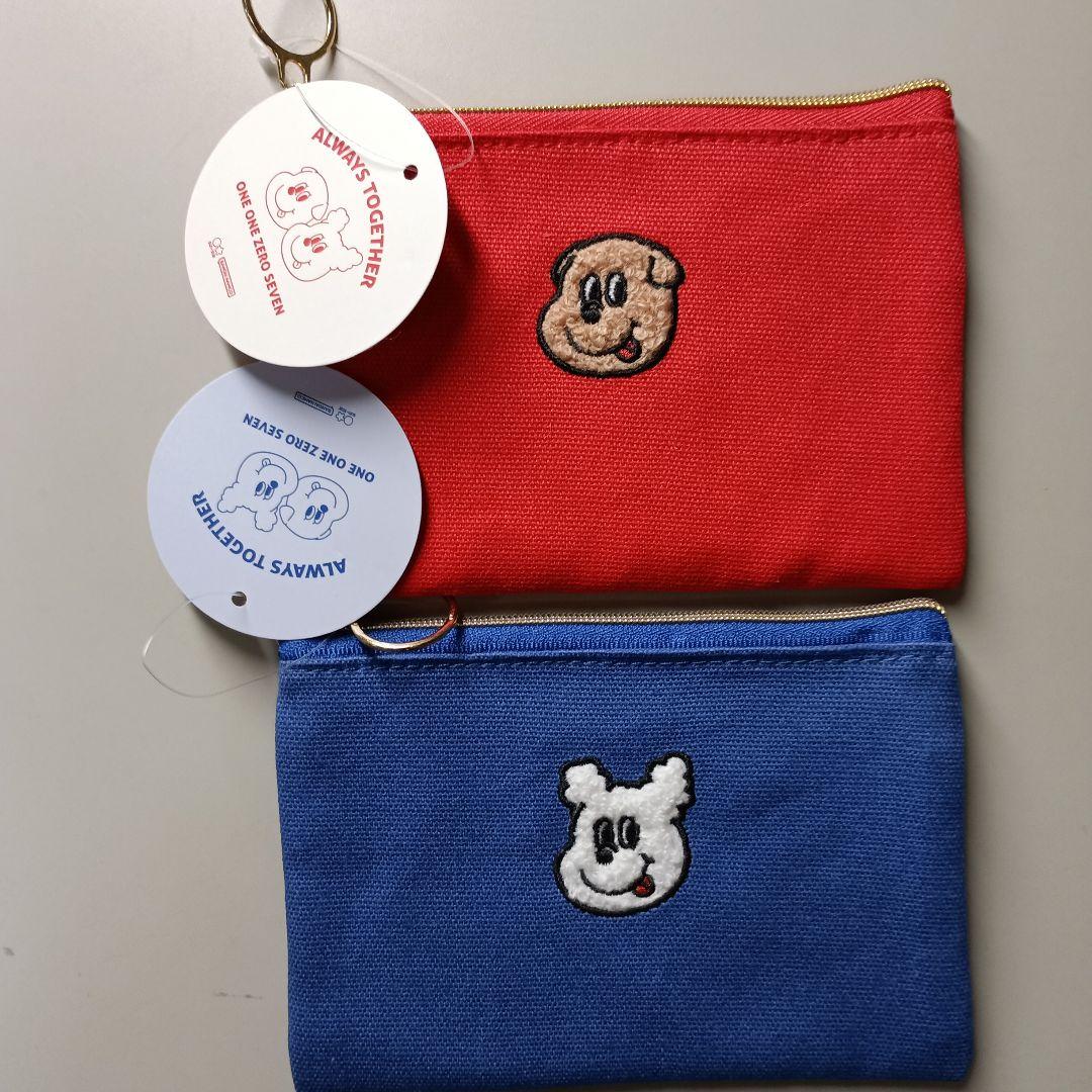 

[USED] Ililgonchil Korean Goods 2-piece Pouch Set