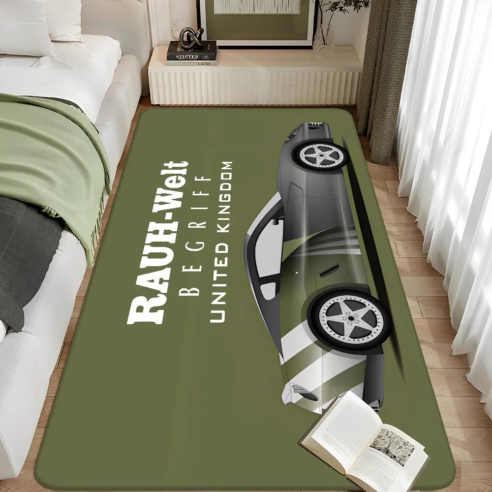 Alfombra Deportiva JDM RWM de Tokio para Decoración del Hogar Felpudo Alfombras de Sala de Estar Alfombra de Dormitorio Pasillo Alfombra Antideslizante Alfombra de Cocina Felpudos