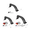 Waterproof Scooter Rear Tire Wheel Mudguard Widened Mud Guard with Tail Light for Electric Scooter Parts Enduring