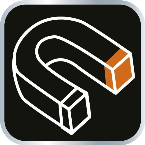 Aluminum spirit level with handle, 3 vials, magnet, milled lower surface, 80 cm