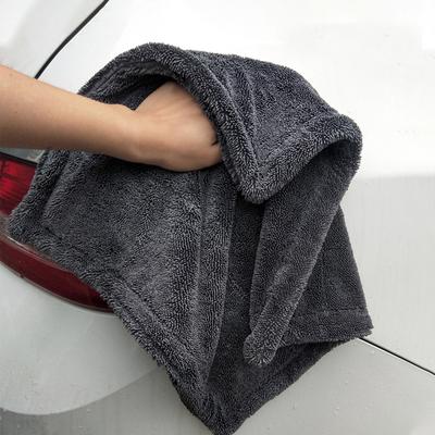 Toalla de lavado de autos Toalla de doble cara Paño trenzado para detalles de autos Trapo súper absorbente para accesorios de lavado del hogar