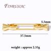 18K Real Gold Plated End Clasp For Jewelry Making,Fastener Clasps For Necklaces,Bracelets Clasp Findings DIY Accessories