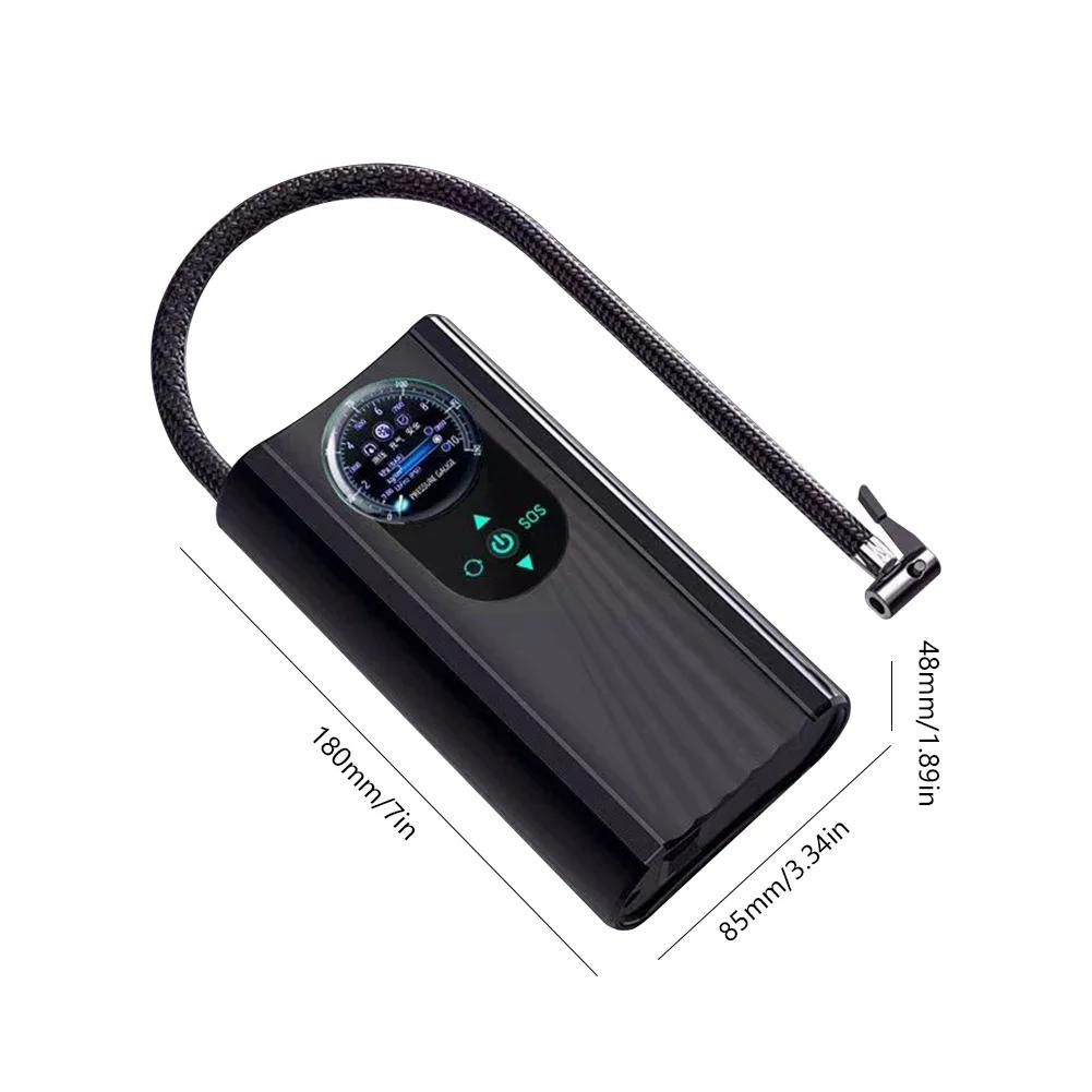 12V Car Tire Inflator High Precision Electric Air Compressor Quick Inflating Auto Air Compressor Cigarette Lighter for Car Auto