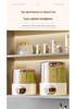 Rotating Grain Storage Box: Insect- and Moisture-Proof Sealed Rice Container with Dividers.