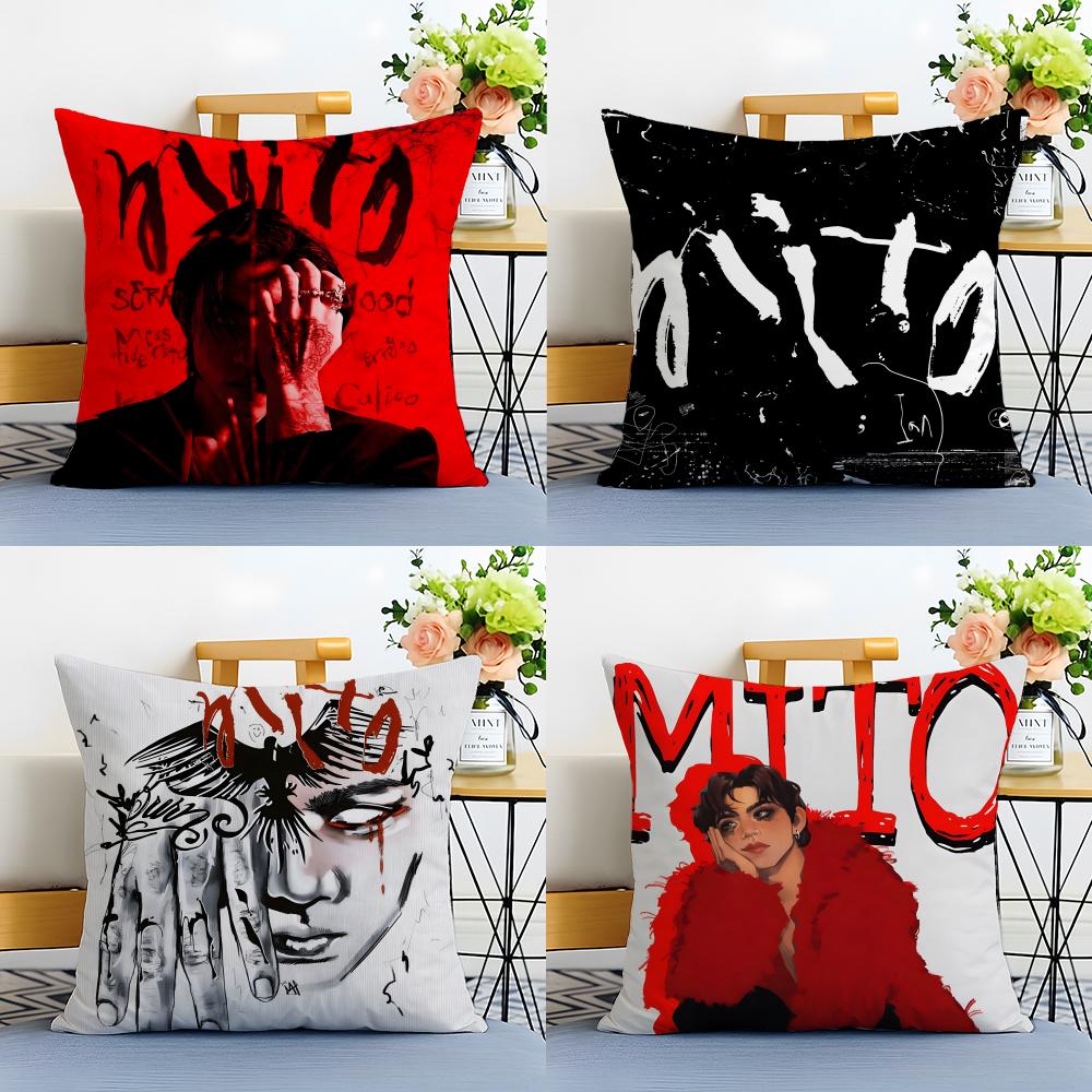 Pop Art Star D-Dpr I-Ians Saint Cushion Cover Linen Pillowcase Soft For Sofa Bed Home Room Decor