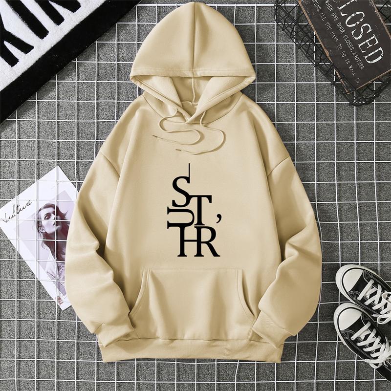 Women Hoodie Pattern Print Letter Trend Autumn and Winter Clothing Package Loose Style High Weight Hoodie