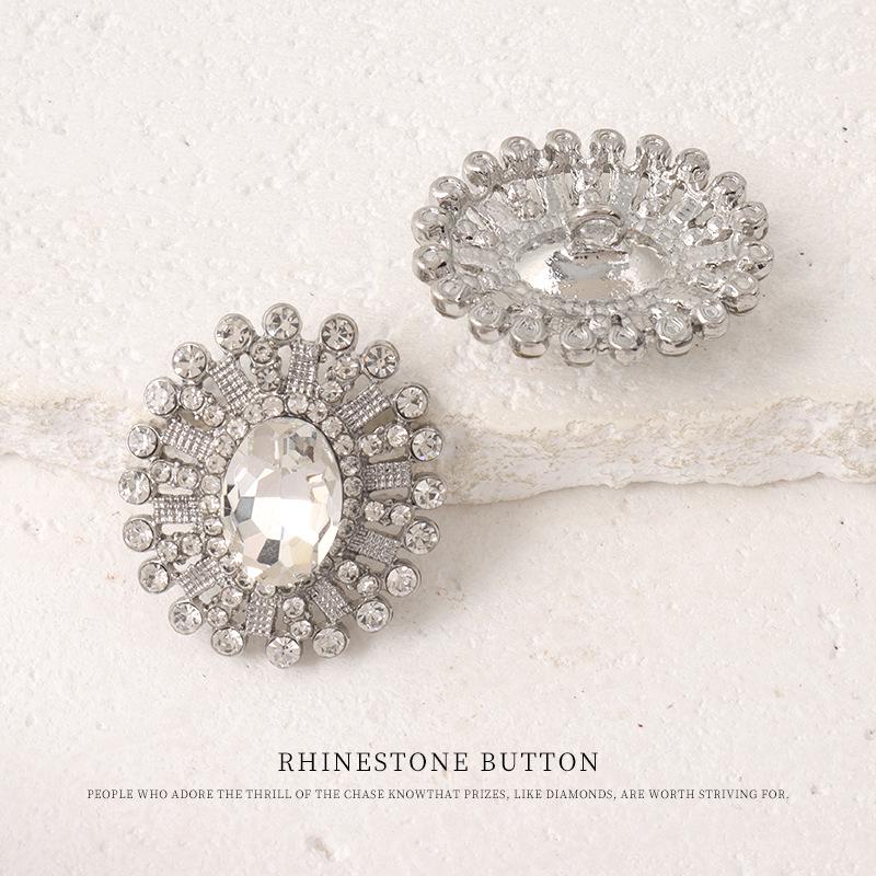 

Luxury Fur & Rhinestone Coat Buttons for Mink & Cashmere Sweaters