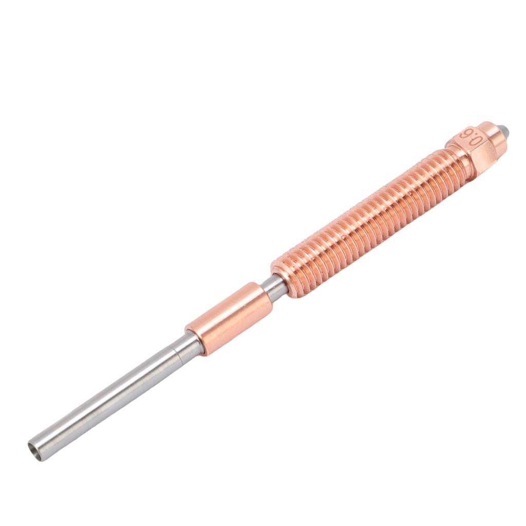 Quick Swap Nozzle Replacement for Crlity   Plus 3D Printer M6x76mm All Metal Integrated Nozzle