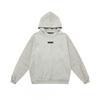 Unisex FOG Icon Double-Line Hoodie Cotton Warm Fleece Lined Crewneck Sweatshirt Winter Streetwear