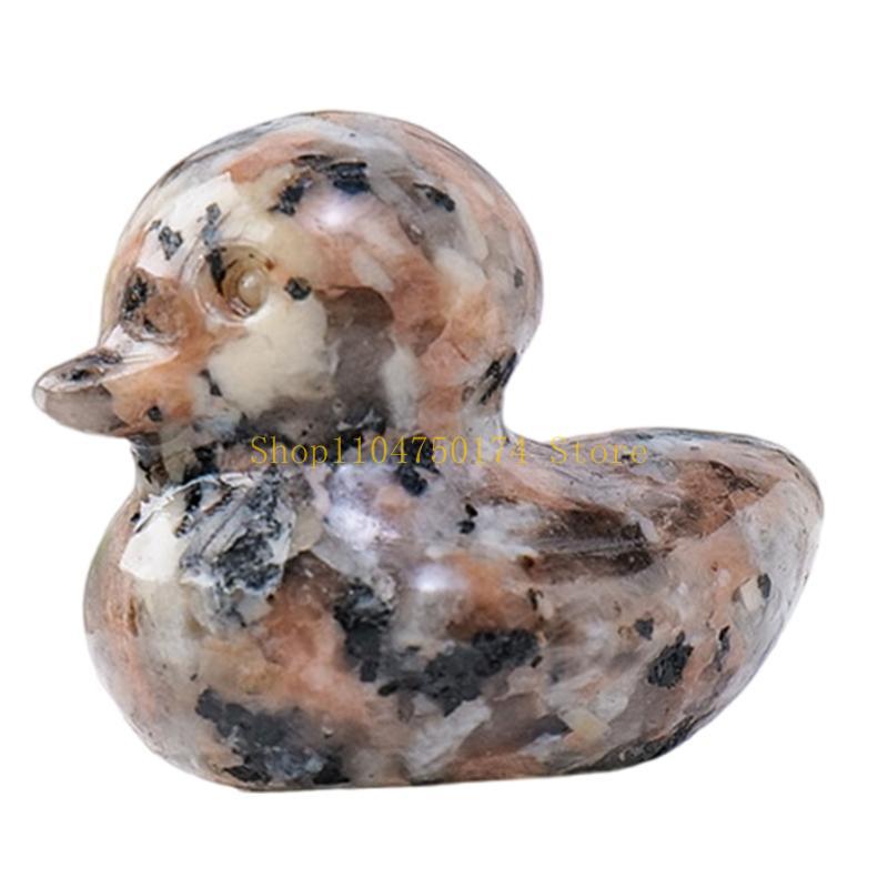 Aventurine Ducks Statues, Miniature Crystal Sculptures for Home Decoration and Duck Collectors top sale