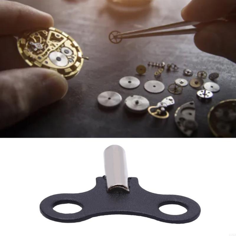 62KD Steel Clock Metal Clock Sturdy Clock Tools Winding Chain Repair Tool for Home Clock Long