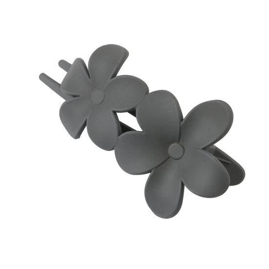 Solid Color Strong Grip Hair Clip Exquisite Anti-slip Elegant Flower Butterflies Decor Hairpin Hair Accessories
