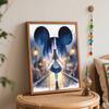 Disney Alice In Wonderland Painting Kit, Home Decor Handmade Gift for Wall Art, DIY Canvas Craft, Bedroom Living Room Decoration