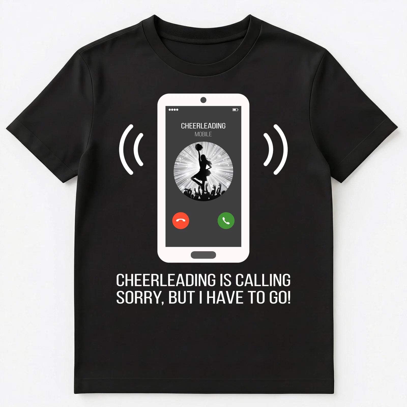 Funny Cheerleading Is Calling Unisex T-Shirt L