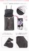 250015 Mineed by Osel Oshikatsu Wallet Shoulder Bag, Quilted Design, Can Badge Attachment Compatible, Clear Pocket, Smartphone Storage (Beige)