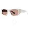 Garrett Leight Laguna Sun Bordeaux Rectangular Unisex Sunglasses 2140 Teespi Bor 50