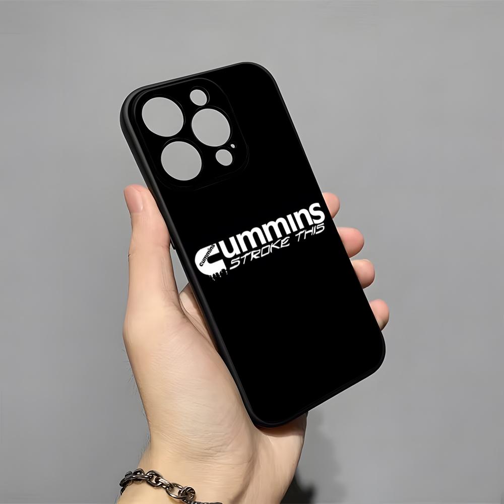 Gas Fueled Engine Cummins Phone Case For 16 Pro Max Iphone 15 14 Pro Max 13pro 11 X Xs Xr 8 7Plus Silicone Cover