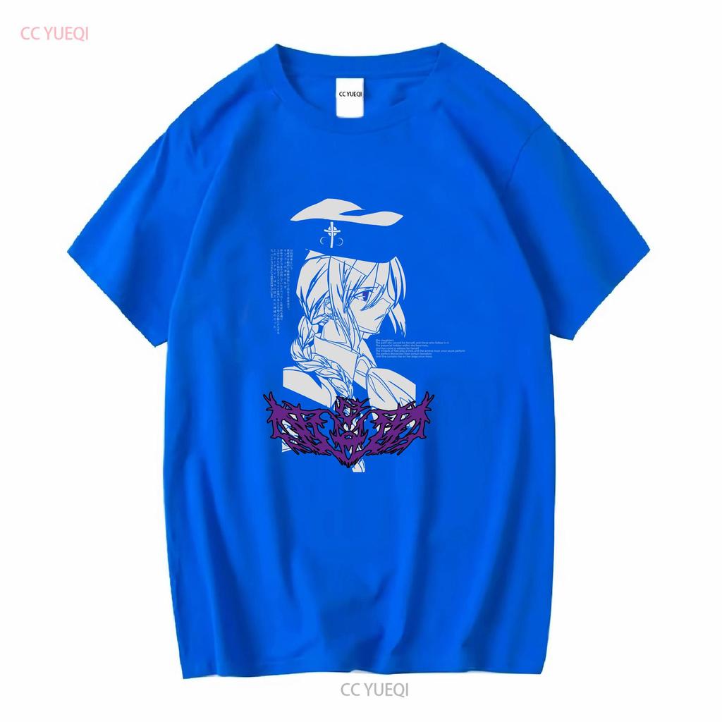 SION ELTNAM ATLASIA Melty Blood Tsukihime T Shirt Long or Short Sleeves Vintage Washed Homme Soft Fashion Top For Everyday Wear