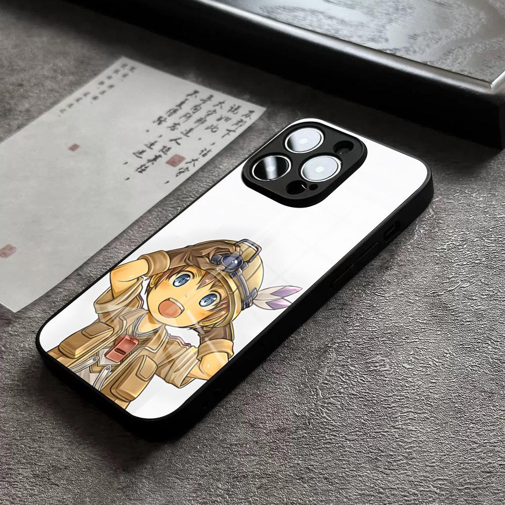 Made In Abyss Anime Phone Case For IPhone 17 Pro Max 14 Pro 15 12 11 13 Mini X XR XS 16 Plus SE Glass Cover
