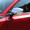 For Suzuki Vitara 2016 2017 2018   Car ABS Chrome Stick Rear View Rearview Side Glass Mirror Cover Frame Eyebrow 2pcs