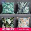Tropical Flower Series Throw Pillow Decorative Pillow Bedroom Sofa Car Cushion Cover Pillowcase