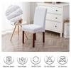 Waterproof Parallelogram Jacquard Dining Chair Cover